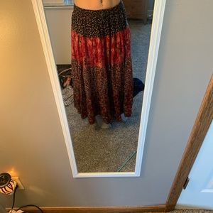Floral Maxi Skirt